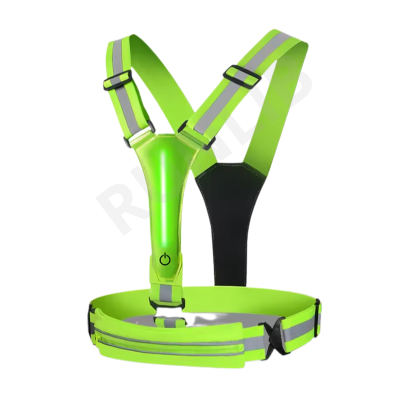 Gilet LED réfléchissant