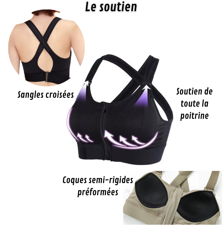 Brassière de sport technique