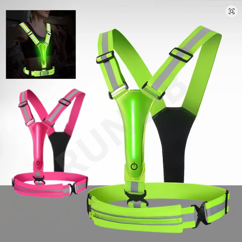 Gilet LED réfléchissant