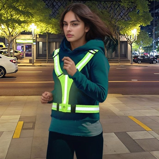 Gilet LED réfléchissant